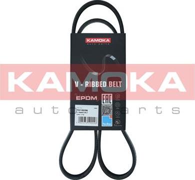 Kamoka 7015036 - Keilrippenriemen alexcarstop-ersatzteile.com