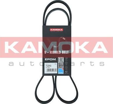 Kamoka 7016091 - Keilrippenriemen alexcarstop-ersatzteile.com