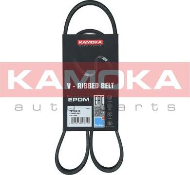 Kamoka 7016043 - Keilrippenriemen alexcarstop-ersatzteile.com