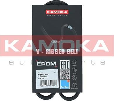 Kamoka 7016004 - Keilrippenriemen alexcarstop-ersatzteile.com