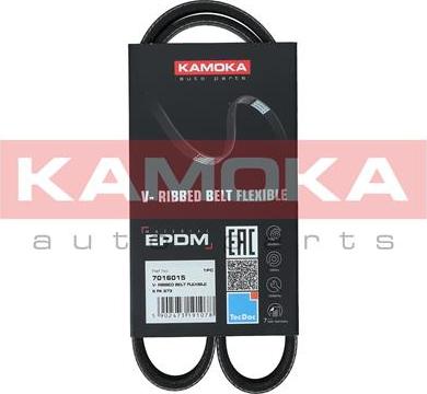 Kamoka 7016015 - Keilrippenriemen alexcarstop-ersatzteile.com