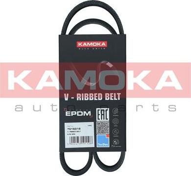 Kamoka 7016018 - Keilrippenriemen alexcarstop-ersatzteile.com