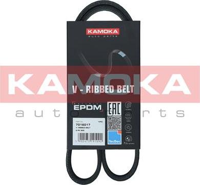 Kamoka 7016017 - Keilrippenriemen alexcarstop-ersatzteile.com