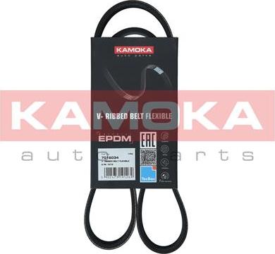 Kamoka 7016034 - Keilrippenriemen alexcarstop-ersatzteile.com