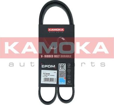 Kamoka 7016036 - Keilrippenriemen alexcarstop-ersatzteile.com