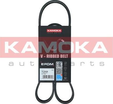 Kamoka 7016038 - Keilrippenriemen alexcarstop-ersatzteile.com