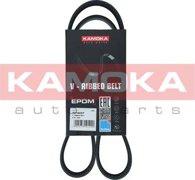 Kamoka 7016037 - Keilrippenriemen alexcarstop-ersatzteile.com