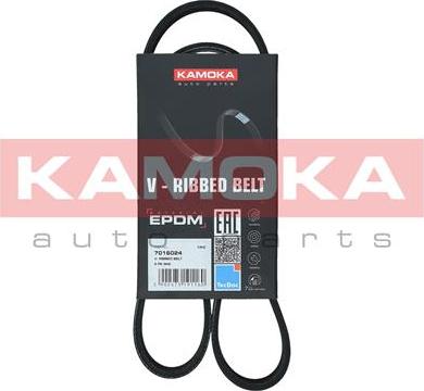 Kamoka 7016024 - Keilrippenriemen alexcarstop-ersatzteile.com