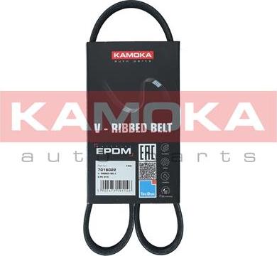 Kamoka 7016022 - Keilrippenriemen alexcarstop-ersatzteile.com