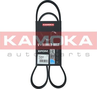 Kamoka 7016070 - Keilrippenriemen alexcarstop-ersatzteile.com