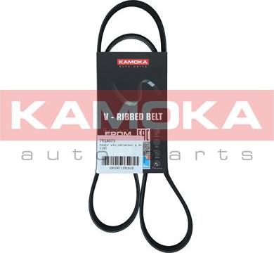 Kamoka 7016073 - Keilrippenriemen alexcarstop-ersatzteile.com