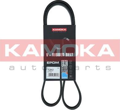 Kamoka 7016077 - Keilrippenriemen alexcarstop-ersatzteile.com