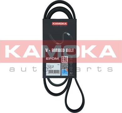 Kamoka 7016118 - Keilrippenriemen alexcarstop-ersatzteile.com