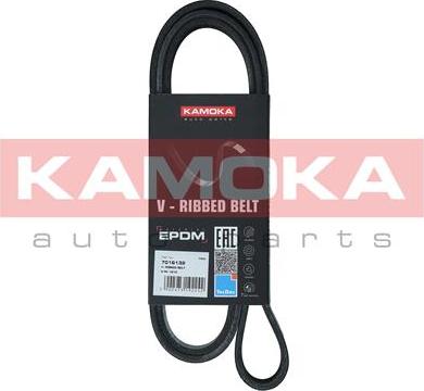 Kamoka 7016132 - Keilrippenriemen alexcarstop-ersatzteile.com