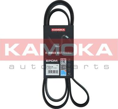 Kamoka 7016178 - Keilrippenriemen alexcarstop-ersatzteile.com