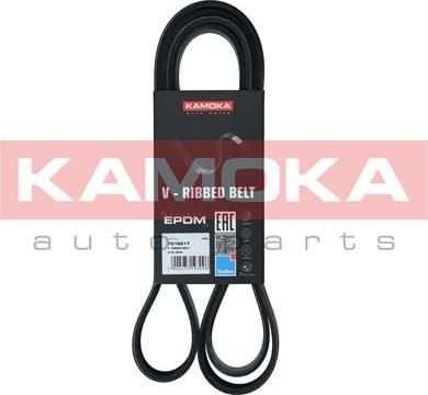 Kamoka 7016217 - Keilrippenriemen alexcarstop-ersatzteile.com