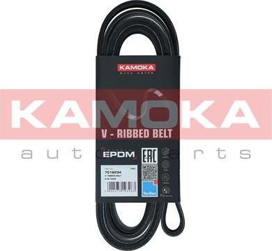 Kamoka 7016234 - Keilrippenriemen alexcarstop-ersatzteile.com