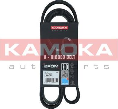 Kamoka 7017027 - Keilrippenriemen alexcarstop-ersatzteile.com