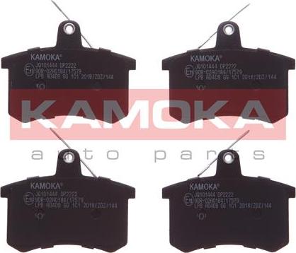 Kamoka JQ101444 - Bremsbelagsatz, Scheibenbremse alexcarstop-ersatzteile.com