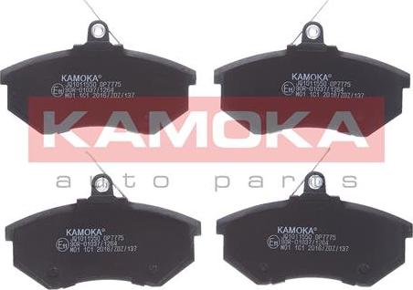 Kamoka JQ1011550 - Bremsbelagsatz, Scheibenbremse alexcarstop-ersatzteile.com