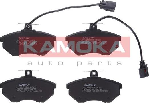 Kamoka JQ1011814 - Bremsbelagsatz, Scheibenbremse alexcarstop-ersatzteile.com