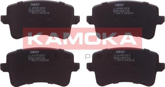 Kamoka JQ1018100 - Bremsbelagsatz, Scheibenbremse alexcarstop-ersatzteile.com