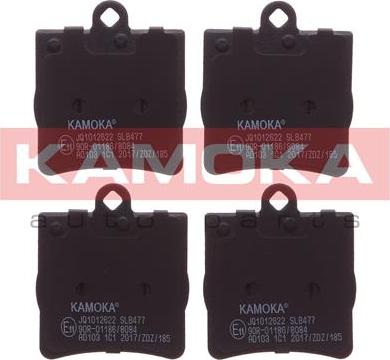 Kamoka JQ1012622 - Bremsbelagsatz, Scheibenbremse alexcarstop-ersatzteile.com