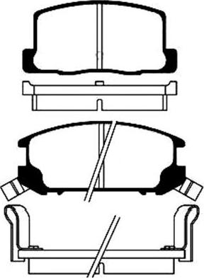 Magneti Marelli 363702160885 - Bremsbelagsatz, Scheibenbremse alexcarstop-ersatzteile.com