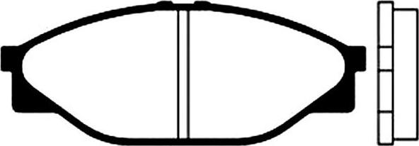 Kavo Parts BP-9019 - Bremsbelagsatz, Scheibenbremse alexcarstop-ersatzteile.com