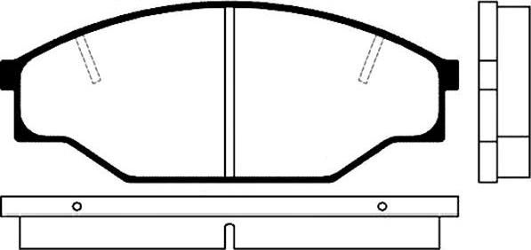 Kavo Parts BP-9010 - Bremsbelagsatz, Scheibenbremse alexcarstop-ersatzteile.com