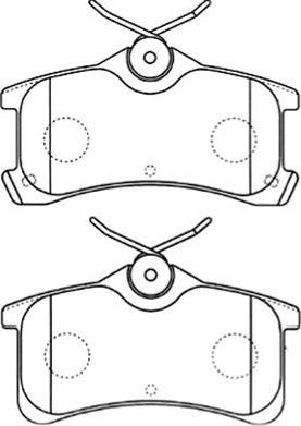 Kavo Parts BP-9081 - Bremsbelagsatz, Scheibenbremse alexcarstop-ersatzteile.com