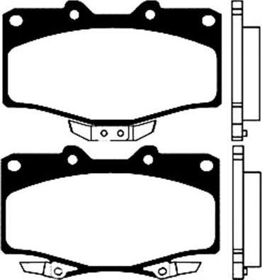 Kavo Parts BP-9036 - Bremsbelagsatz, Scheibenbremse alexcarstop-ersatzteile.com