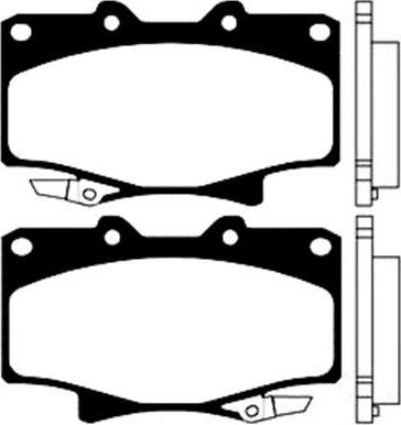 Kavo Parts BP-9029 - Bremsbelagsatz, Scheibenbremse alexcarstop-ersatzteile.com