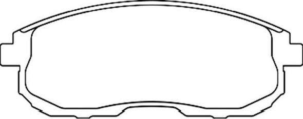 Kavo Parts BP-6566 - Bremsbelagsatz, Scheibenbremse alexcarstop-ersatzteile.com