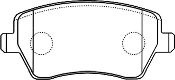 Kavo Parts BP-6570 - Bremsbelagsatz, Scheibenbremse alexcarstop-ersatzteile.com