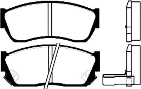 Kavo Parts BP-8506 - Bremsbelagsatz, Scheibenbremse alexcarstop-ersatzteile.com