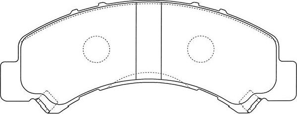 Kavo Parts BP-3516 - Bremsbelagsatz, Scheibenbremse alexcarstop-ersatzteile.com