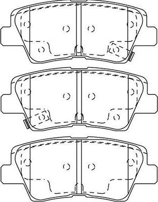 BENDIX 511216B - Bremsbelagsatz, Scheibenbremse alexcarstop-ersatzteile.com