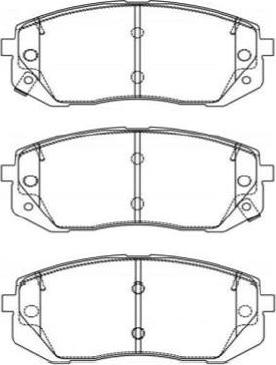 Kavo Parts BP-3056 - Bremsbelagsatz, Scheibenbremse alexcarstop-ersatzteile.com