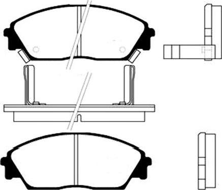 Textar 21322 150  0 5 T4047 - Bremsbelagsatz, Scheibenbremse alexcarstop-ersatzteile.com