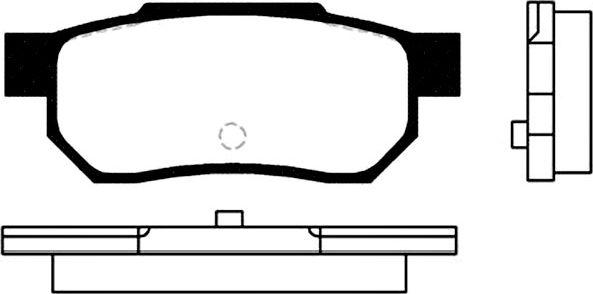 Kavo Parts BP-2028 - Bremsbelagsatz, Scheibenbremse alexcarstop-ersatzteile.com