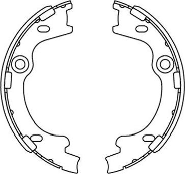 Kavo Parts BS-3421 - Bremsbackensatz alexcarstop-ersatzteile.com