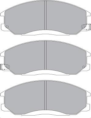 Kavo Parts KBP-3019 - Bremsbelagsatz, Scheibenbremse alexcarstop-ersatzteile.com