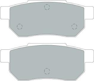 Kavo Parts KBP-2051 - Bremsbelagsatz, Scheibenbremse alexcarstop-ersatzteile.com