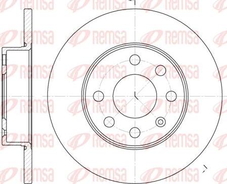 Kawe 6664 00 - Bremsscheibe alexcarstop-ersatzteile.com