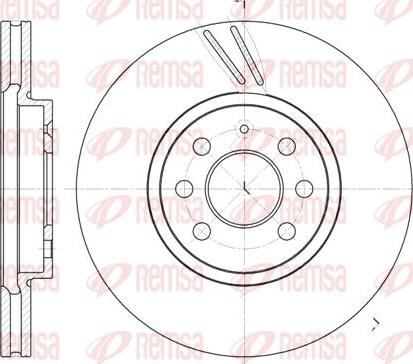 Kawe 6684 10 - Bremsscheibe alexcarstop-ersatzteile.com