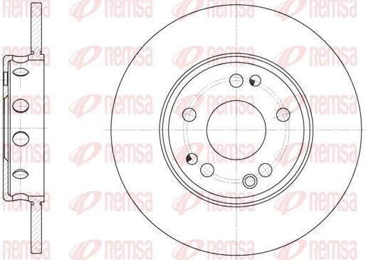 Kawe 6059 00 - Bremsscheibe alexcarstop-ersatzteile.com