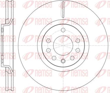 Kawe 61488 10 - Bremsscheibe alexcarstop-ersatzteile.com