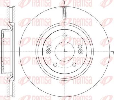 Kawe 61436 10 - Bremsscheibe alexcarstop-ersatzteile.com