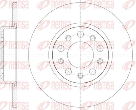 Kawe 61426 00 - Bremsscheibe alexcarstop-ersatzteile.com